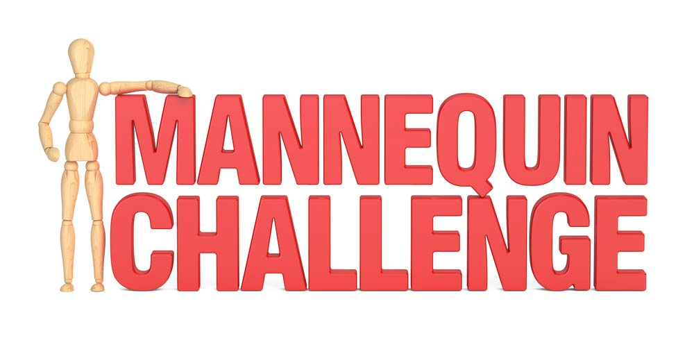 Die Mannequin Challenge sorgt für Aufsehen im Messebetrieb
